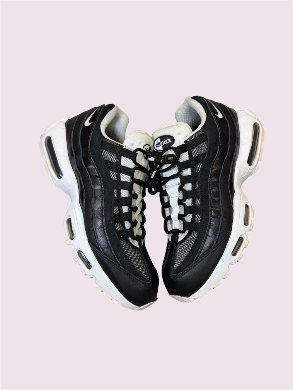 NIKE Air Max AIR MAX 95 YING YANG Sneakers US10.5 Black CK6884-001